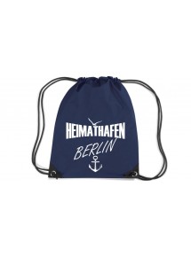 Premium Gymsac Heimathafen Berlin, navy