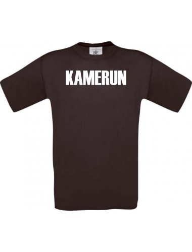 Man T-Shirt Fußball Ländershirt Kamerun, Größe: S- XXXL