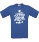 Kinder-Shirt bester Patensohn der Welt Farbe royalblau, Größe 104
