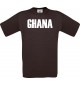 Man T-Shirt Fußball Ländershirt Ghana, Größe: S- XXXL