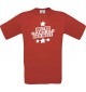 Kinder-Shirt bester Nachbar der Welt Farbe rot, Größe 104