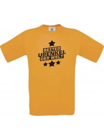 Kinder-Shirt bester Urenkel der Welt Farbe orange, Größe 104