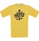 Kinder-Shirt bester Neffe der Welt Farbe gelb, Größe 104