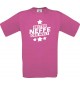 Kinder-Shirt bester Neffe der Welt Farbe pink, Größe 104