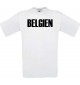 Man T-Shirt Fußball Ländershirt Belgien, Größe: S- XXXL