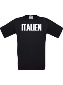 Man T-Shirt Fußball Ländershirt Italien, Größe: S- XXXL