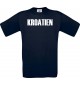 Man T-Shirt Fußball Ländershirt Kroatien, Größe: S- XXXL