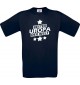Kinder-Shirt bester Uropa der Welt Farbe blau, Größe 104