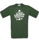 Kinder-Shirt bester Uropa der Welt Farbe dunkelgruen, Größe 104
