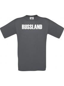 Man T-Shirt Fußball Ländershirt Russland, Größe: S- XXXL