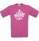 Kinder-Shirt bester Mann der Welt Farbe pink, Größe 104