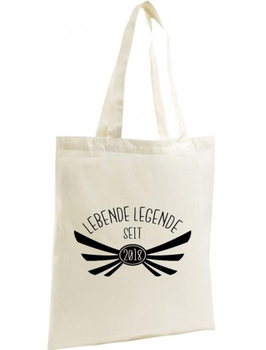Shopping Bag Organic Zen, Shopper Lebende Legende seit 2018,