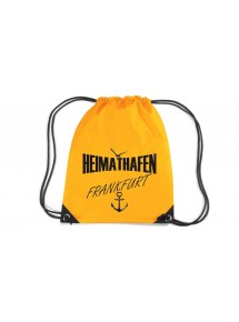 Premium Gymsac Heimathafen Frankfurt, gold