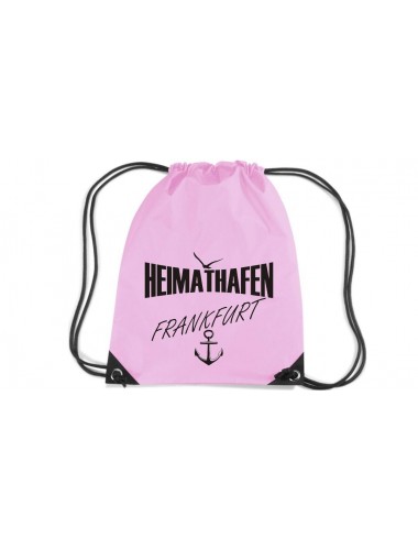 Premium Gymsac Heimathafen Frankfurt, rosa