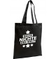 Shopping Bag Organic Zen, Shopper beste Nichte der Welt, Farbe schwarz
