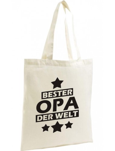 Shopping Bag Organic Zen, Shopper bester Opa der Welt,