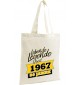 Shopping Bag Organic Zen, Shopper Lebende Legenden seit 1967 50 Jahre,