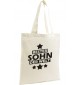 Shopping Bag Organic Zen, Shopper bester Sohn der Welt,