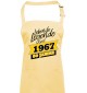 Kochschürze Lebende Legenden seit 1967 50 Jahre, Farbe lemon