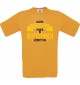 Unisex T-Shirt Wahre LEGENDEN haben im SEPTEMBER Geburtstag, orange, Größe L