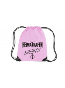 Premium Gymsac Heimathafen Bremen, rosa