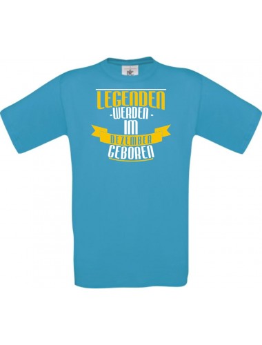 Unisex T-Shirt Legenden werden im DEZEMBER geboren