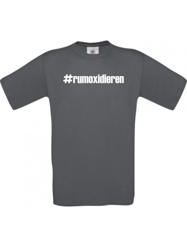 Männer-Shirt rumoxidieren hashtag