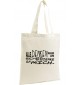 Shopping Bag Organic Zen, Shopper kultiger Spruch alle denken nur an sich nur ich denke an mich