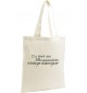 Shopping Bag Organic Zen, Shopper kultiger Spruch du bist ein bildungsresistenter Intelligenzallergiker
