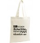Shopping Bag Organic Zen, Shopper kultiger Spruch is schon Scheisse, wenn man hässlich ist