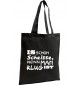 Shopping Bag Organic Zen, Shopper kultiger Spruch is schon Scheisse, wenn man klug ist
