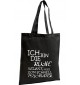 Shopping Bag Organic Zen, Shopper kultiger Spruch Ich bin die Ruhe selbst, muss zum Schnell Psychiater