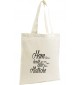 Shopping Bag Organic Zen, Shopper kultiger Spruch ham denn heute alle ein an der Klatsche