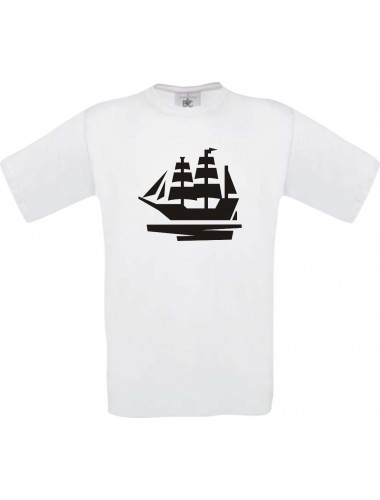 TOP Kinder-Shirt Seegelyacht, Boot, Skipper, Kapitän kult Unisex T-Shirt, Größe 104-164