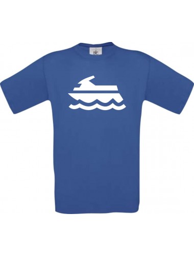 TOP Kinder-Shirt Jetski, Boot, Skipper, Kapitän kult Unisex T-Shirt, Größe 104-164