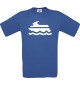 TOP Kinder-Shirt Jetski, Boot, Skipper, Kapitän kult Unisex T-Shirt, Größe 104-164
