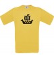 TOP Kinder-Shirt Winkingerschiff,Skipper, Kapitän kult, Farbe gelb, Größe 104