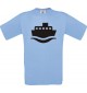 TOP Kinder-Shirt Frachter, Übersee, Skipper, Kapitän kult Unisex T-Shirt, Größe 104-164