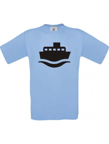 TOP Kinder-Shirt Frachter, Übersee, Skipper, Kapitän kult Unisex T-Shirt, Größe 104-164