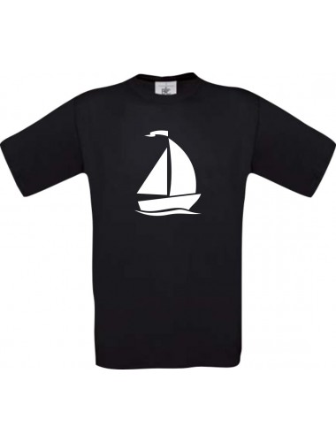 TOP Kinder-Shirt Seegelboot, Jolle, Skipper, Kapitän kult Unisex T-Shirt, Größe 104-164