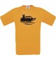 TOP Kinder-Shirt Motorboot, Yacht, Boot, Kapitän kult Unisex T-Shirt, Größe 104-164