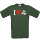TOP Kinder-Shirt I Love Motorschraube, Kapitän kult, Farbe dunkelgruen, Größe 104