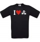 TOP Kinder-Shirt I Love Motorschraube, Kapitän kult, Farbe schwarz, Größe 104
