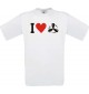 TOP Kinder-Shirt I Love Motorschraube, Kapitän kult, Farbe weiss, Größe 104