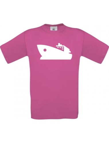 Yacht, Boot, Skipper, Kapitän  kult, pink, Größe L