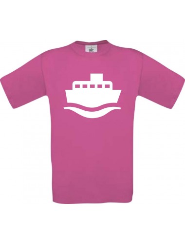 Frachter, Übersee, Skipper, Kapitän  kult, pink, Größe L