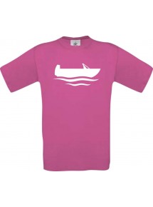 Angelkahn, Boot, Kapitän  kult, pink, Größe L