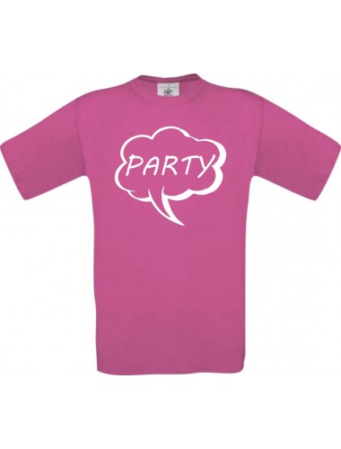 Kinder-Shirt Sprechblase Party