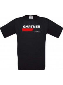 Kinder-Shirt Gärtner Loading Farbe schwarz, Größe 104