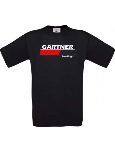 Kinder-Shirt Gärtner Loading Farbe schwarz, Größe 104
